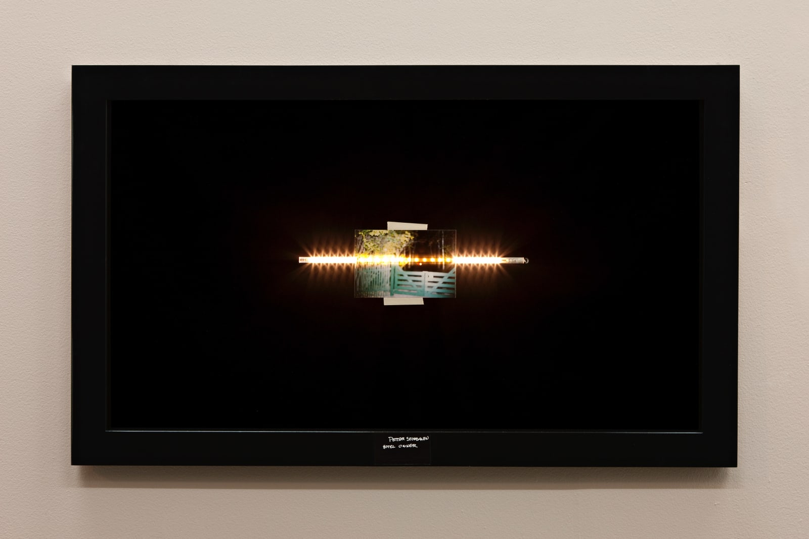 Simon Denny, Celebrities' Houses at Night – Petter Stordalen, 2009