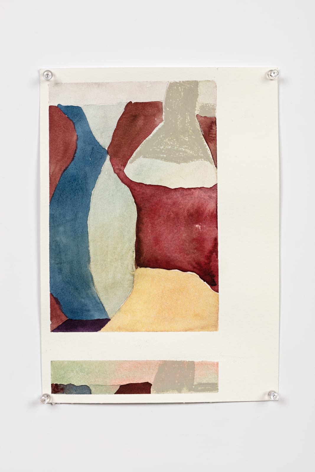 Carl Mannov, Untitled (Vase with lamp), 2017