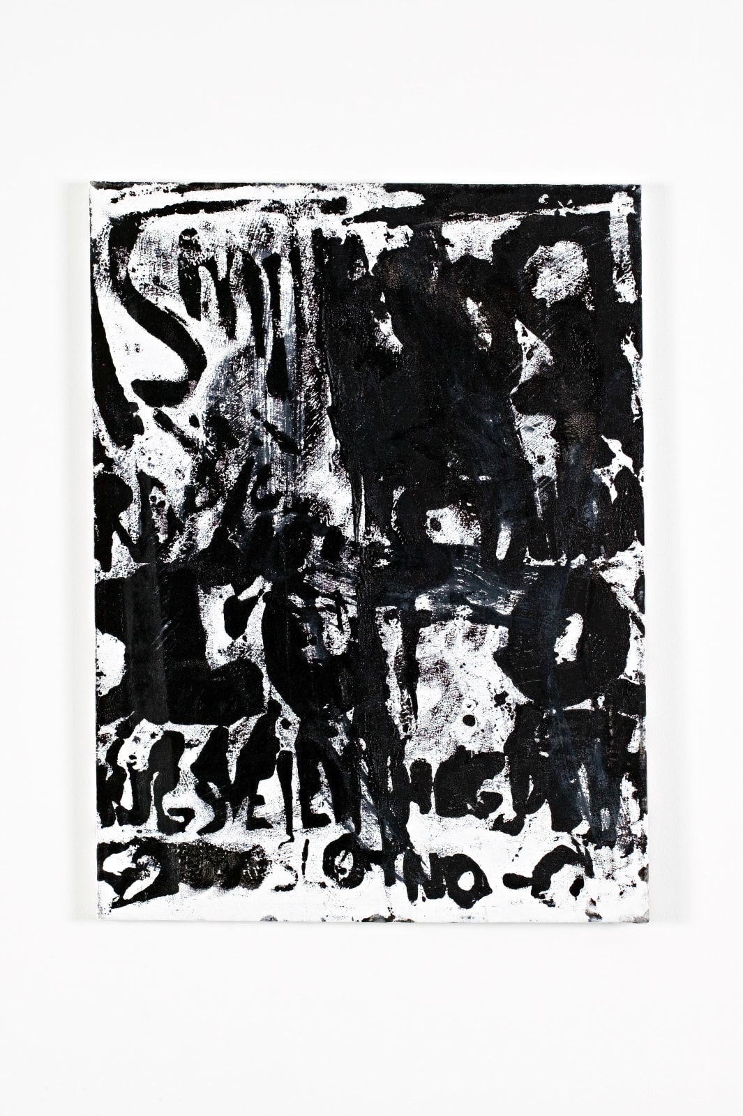 Josh Smith, Untitled (Poster Painting #1), 2006