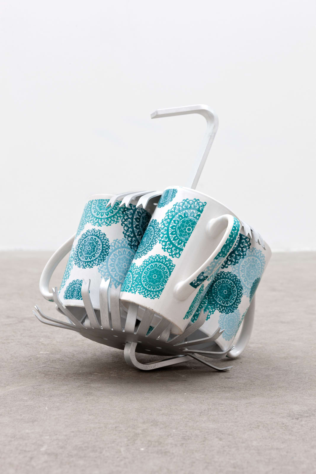 Chadwick Rantanen, Untitled (Turquoise Arabesque), 2013