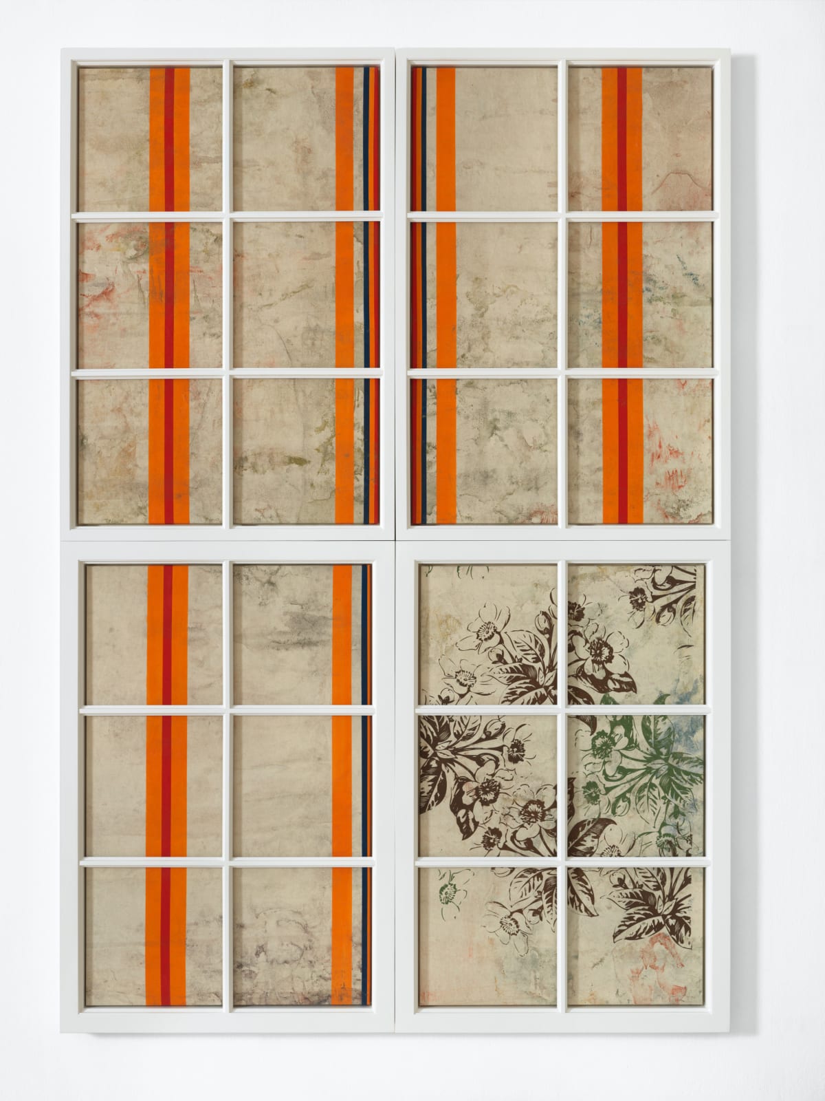 Fredrik Værslev, Fenstermalerei #1, 2019