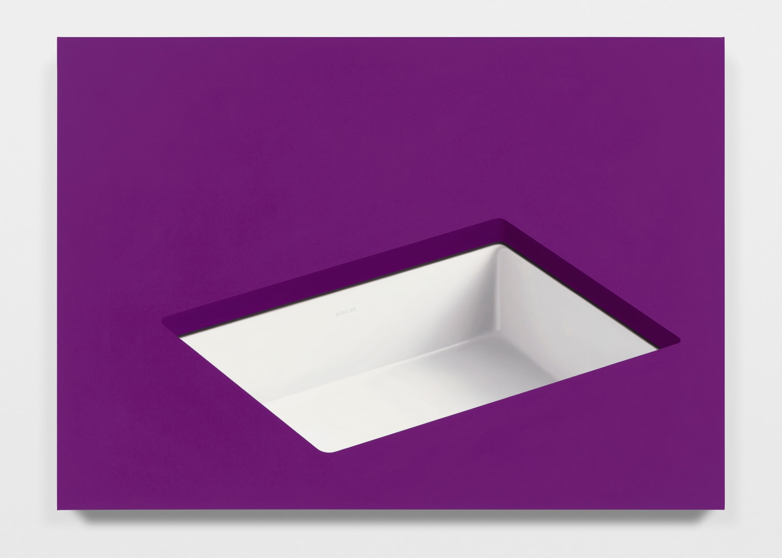 Mathew Cerletty, Purple Vanity, 2024