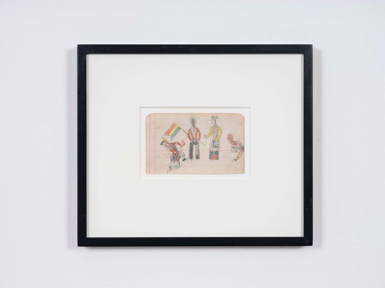Donald Ellis Gallery, Coffeen Ledger, Crow, ca. 1890-1910