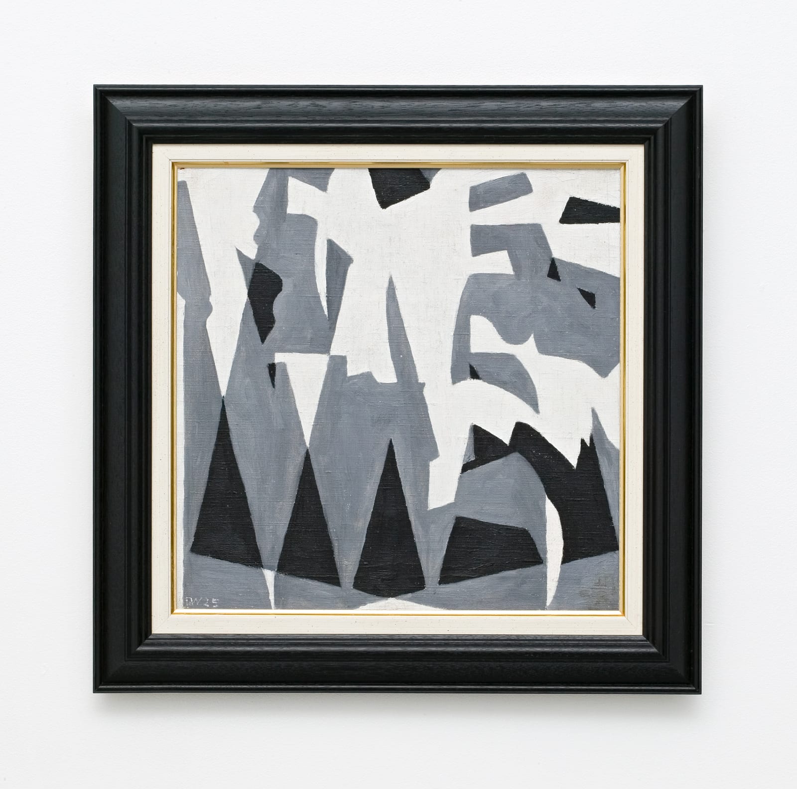 Charlotte Wankel, Komposisjon i sort, grått og hvitt II, 1925