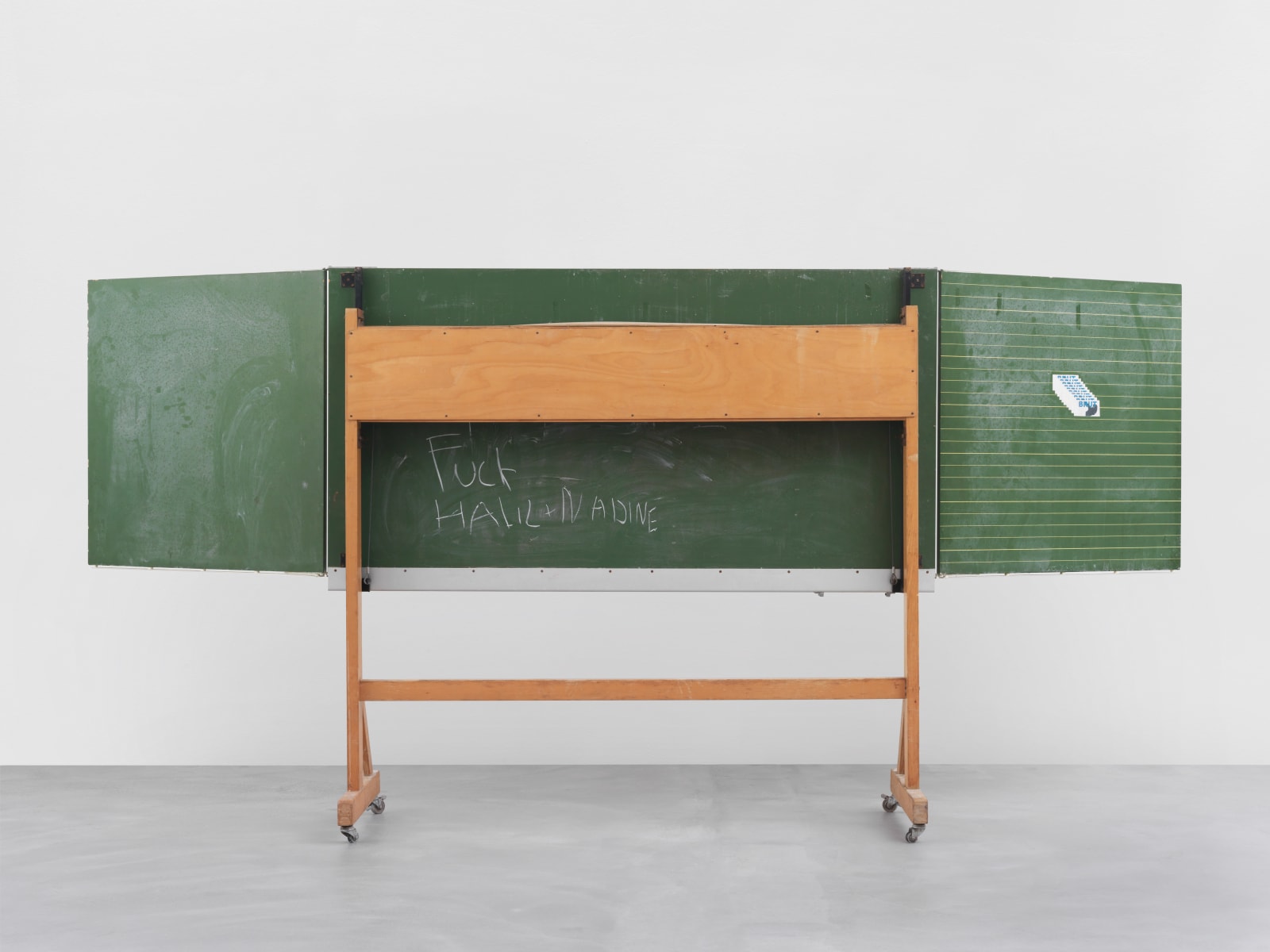Matias Faldbakken, Blackboard (BRUT/Mustang), 2016