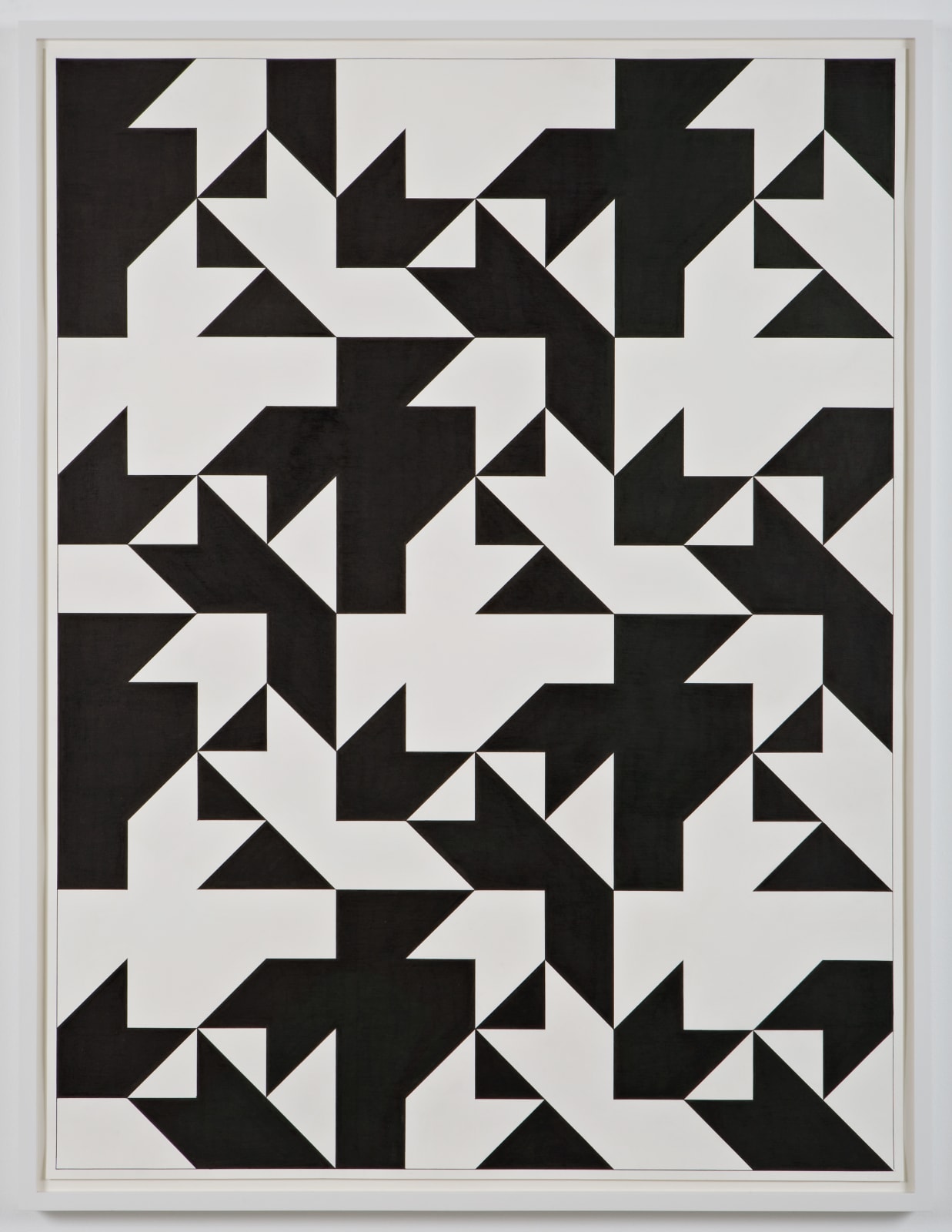 Tauba Auerbach, 50/50 XIV, 2008