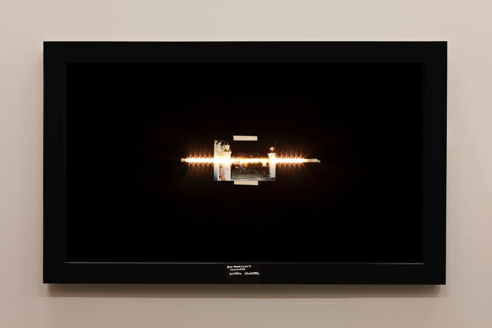 Simon Denny, Celebrities' Houses at Night – John Fredriksen, 2009