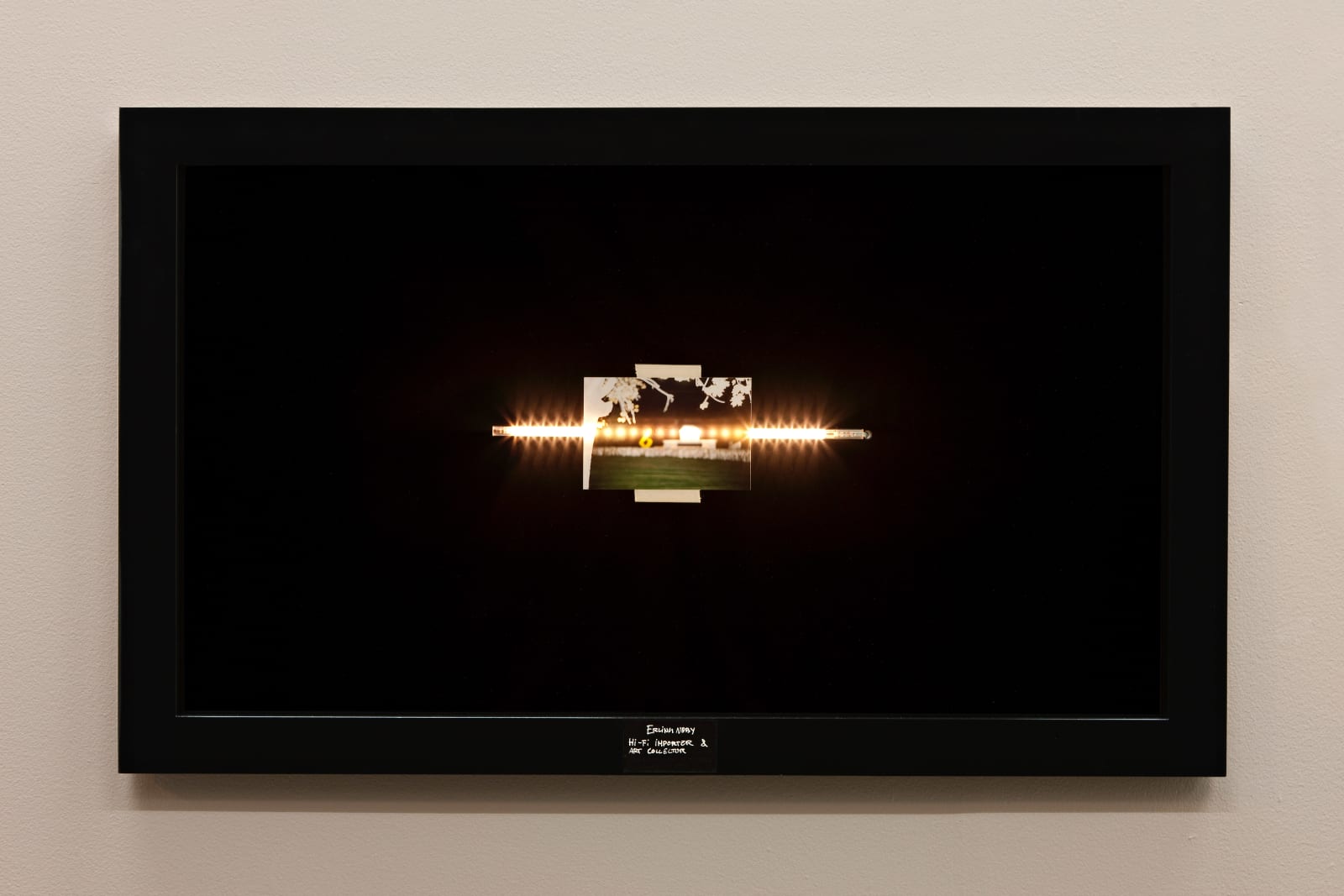 Simon Denny, Celebrities' Houses at Night – Erling Neby, 2009