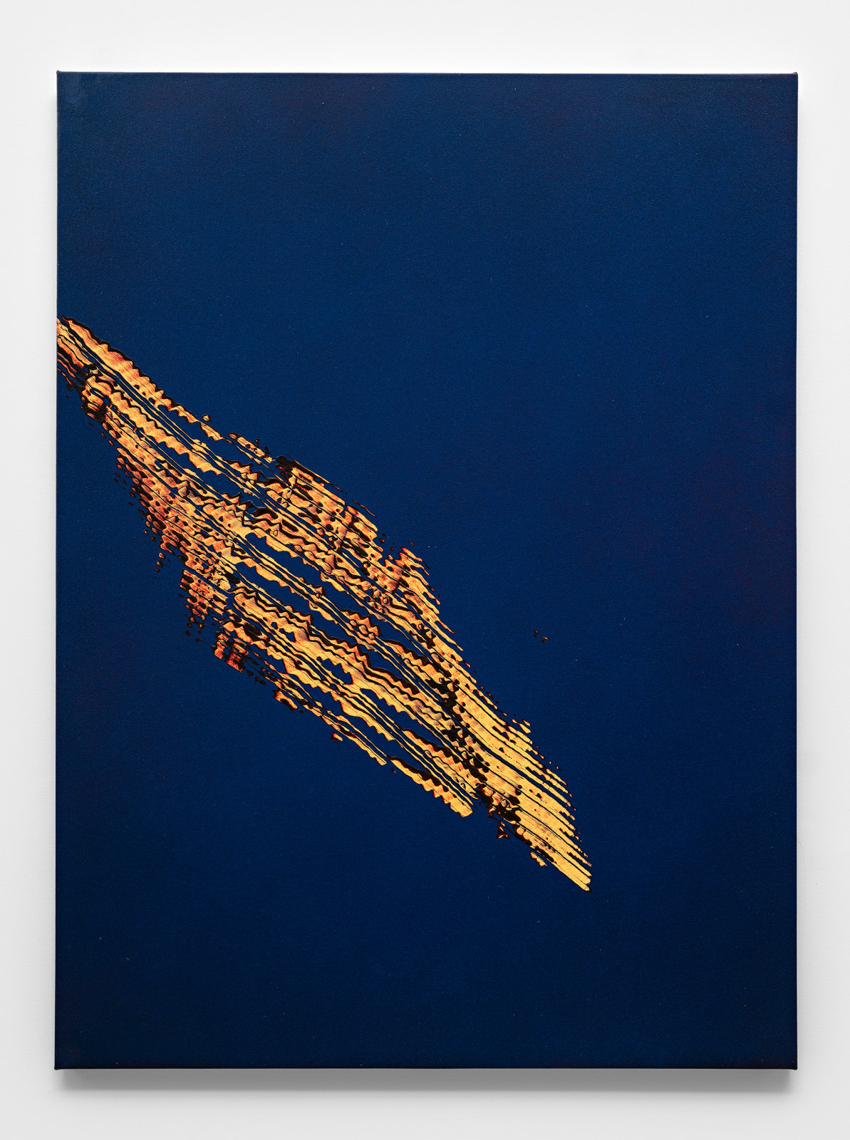 Tauba Auerbach, Grain - Cantor Fret Slice II, 2022