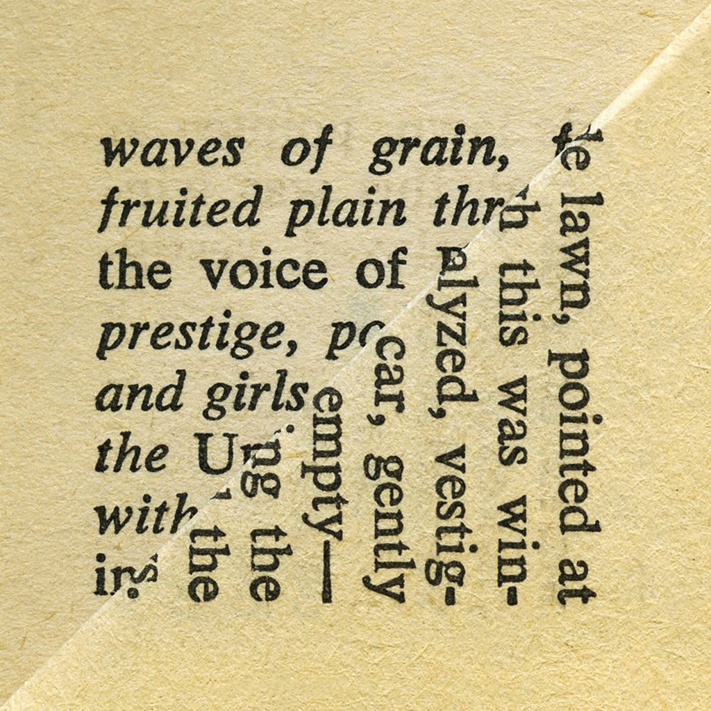 Erica Baum, Fruited Plain, 2013