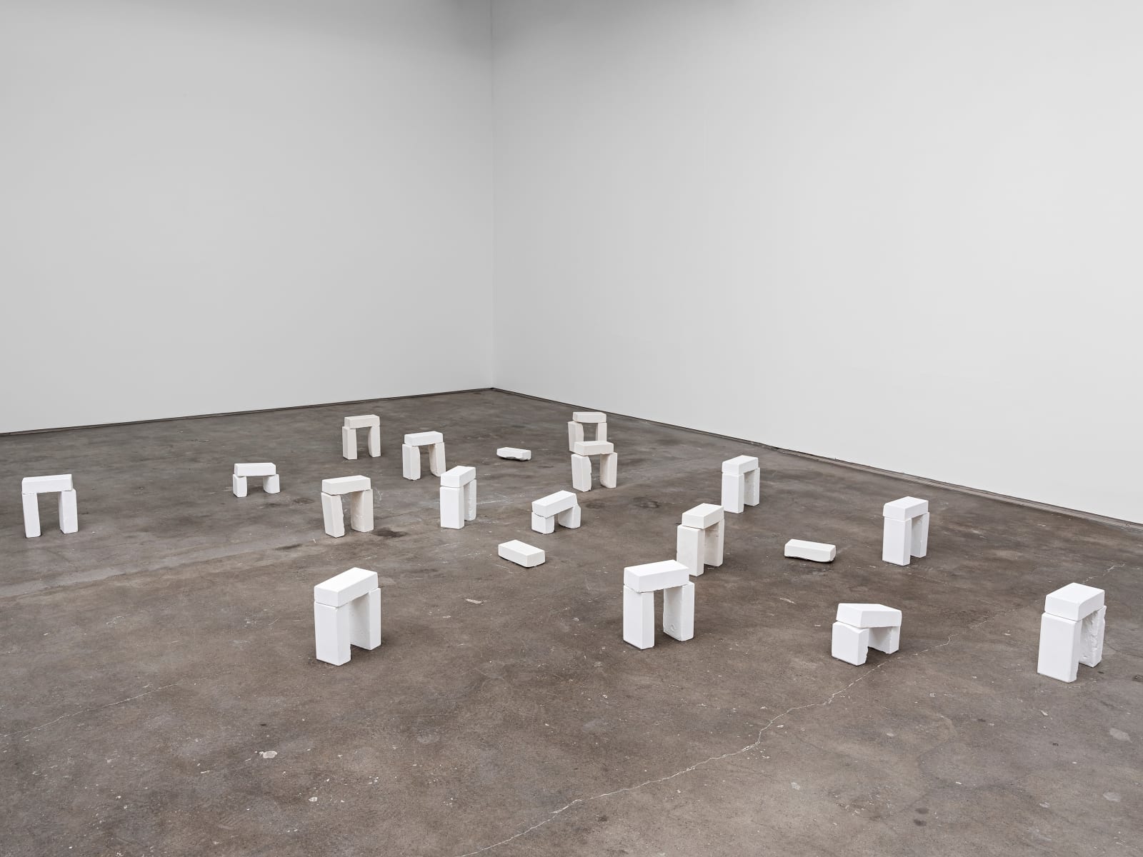 Gardar Eide Einarsson, Untitled (brick battleground), 2022