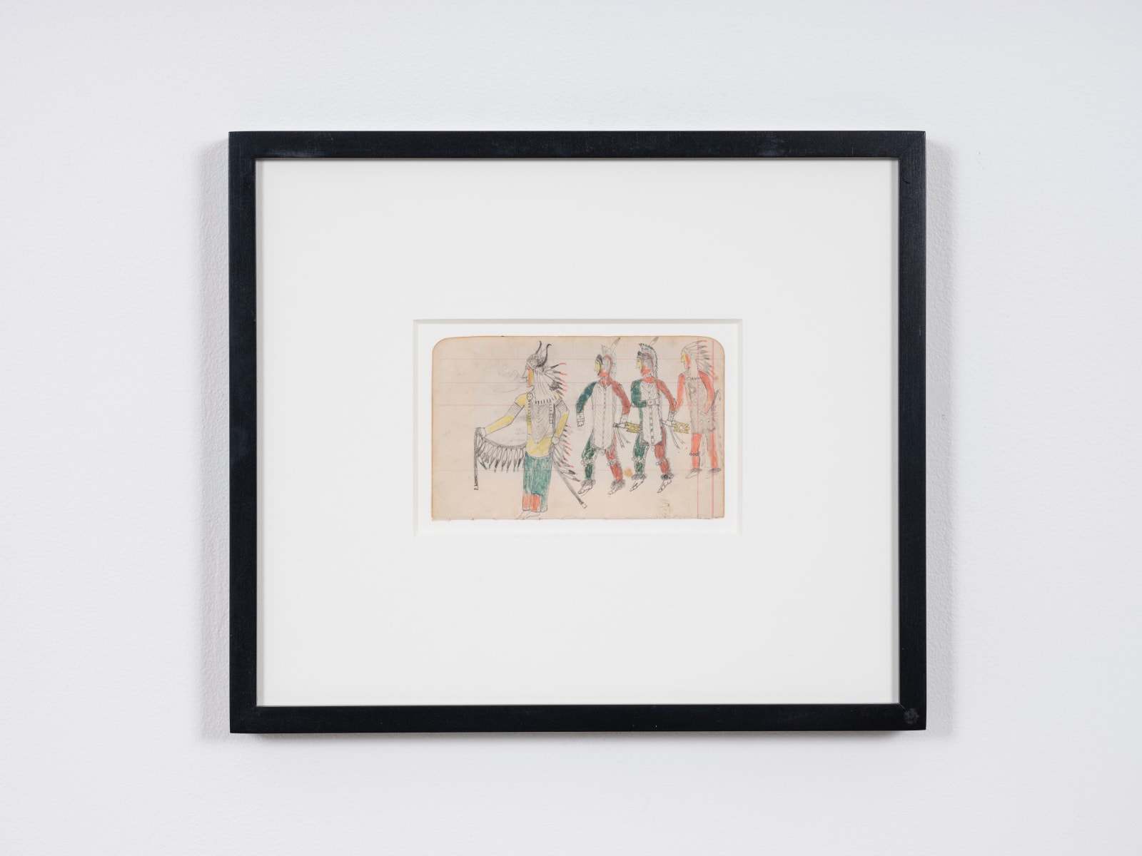 Donald Ellis Gallery, Coffeen Ledger, Crow, ca. 1890-1910