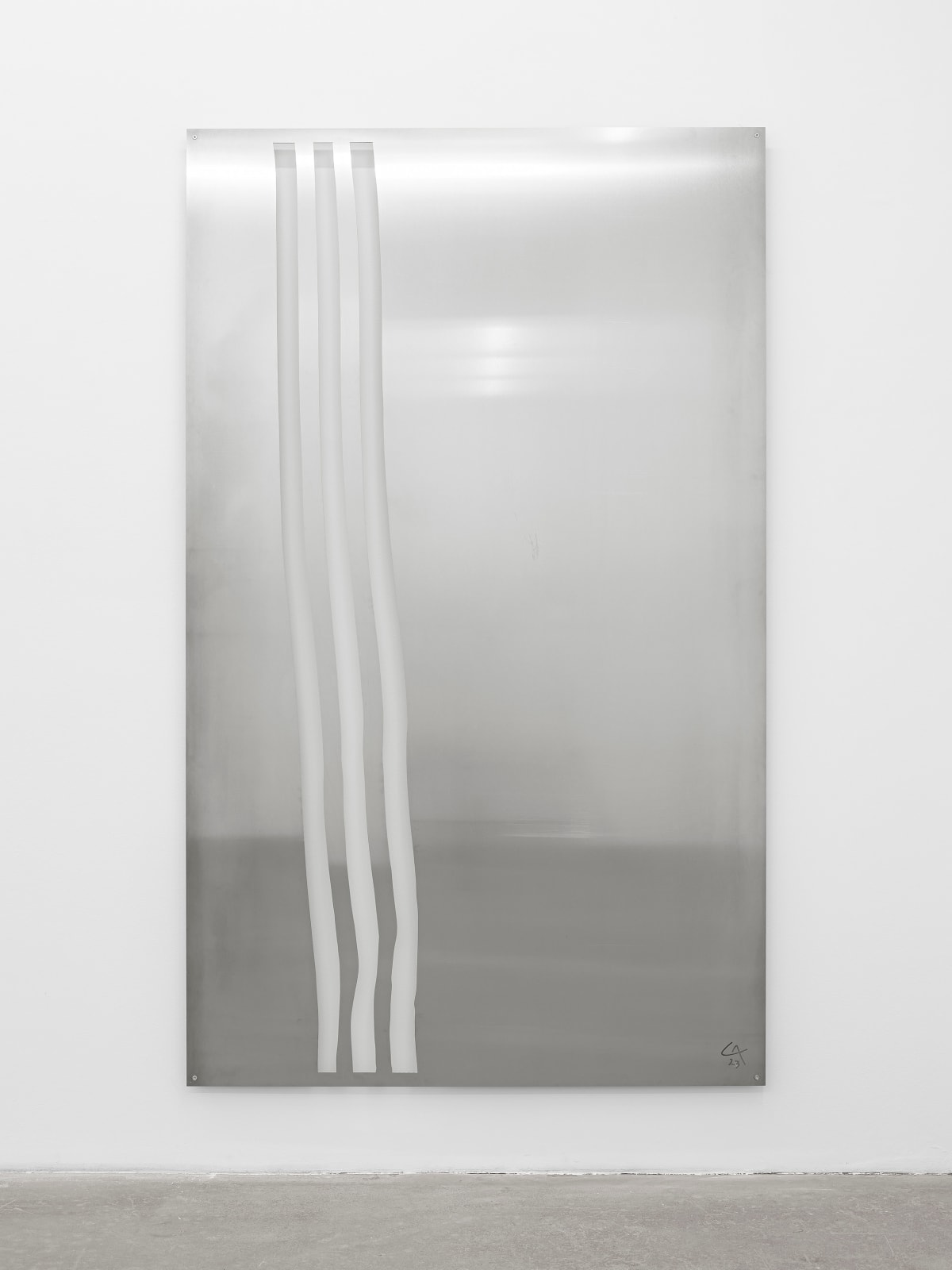 Cory Arcangel, ♨~3.2023.005~2x1.2~Alu, 2023