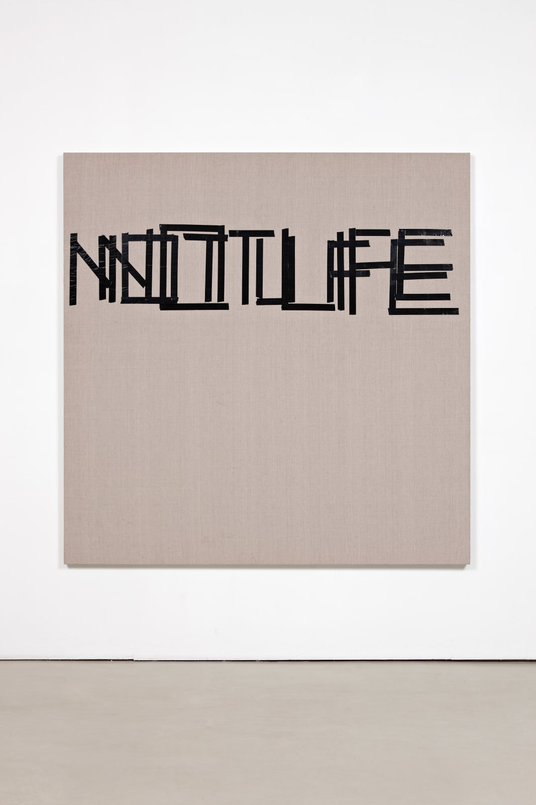 Matias Faldbakken, Untitled (Canvas #04), 2007