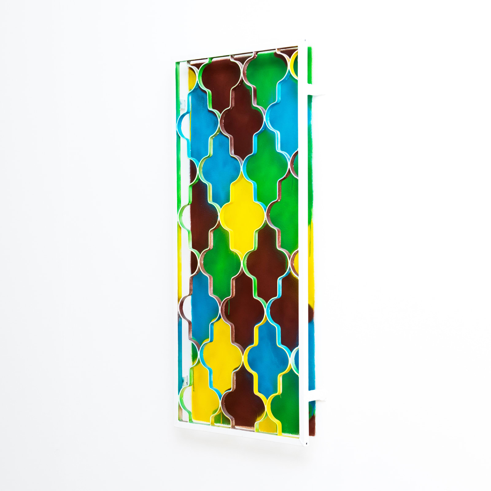 Ariel Reichman, Untitled window bar (Salame Street), 2014