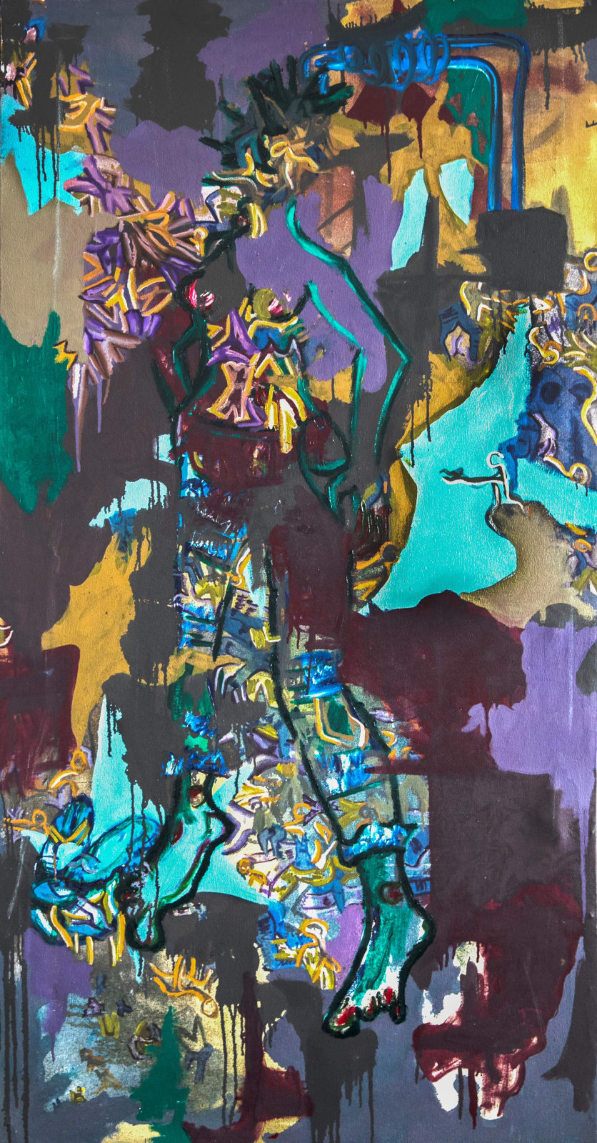 Amanda Shingirayi Mushate, Ngingangenalapa (Am I Able To Fit In), 2018