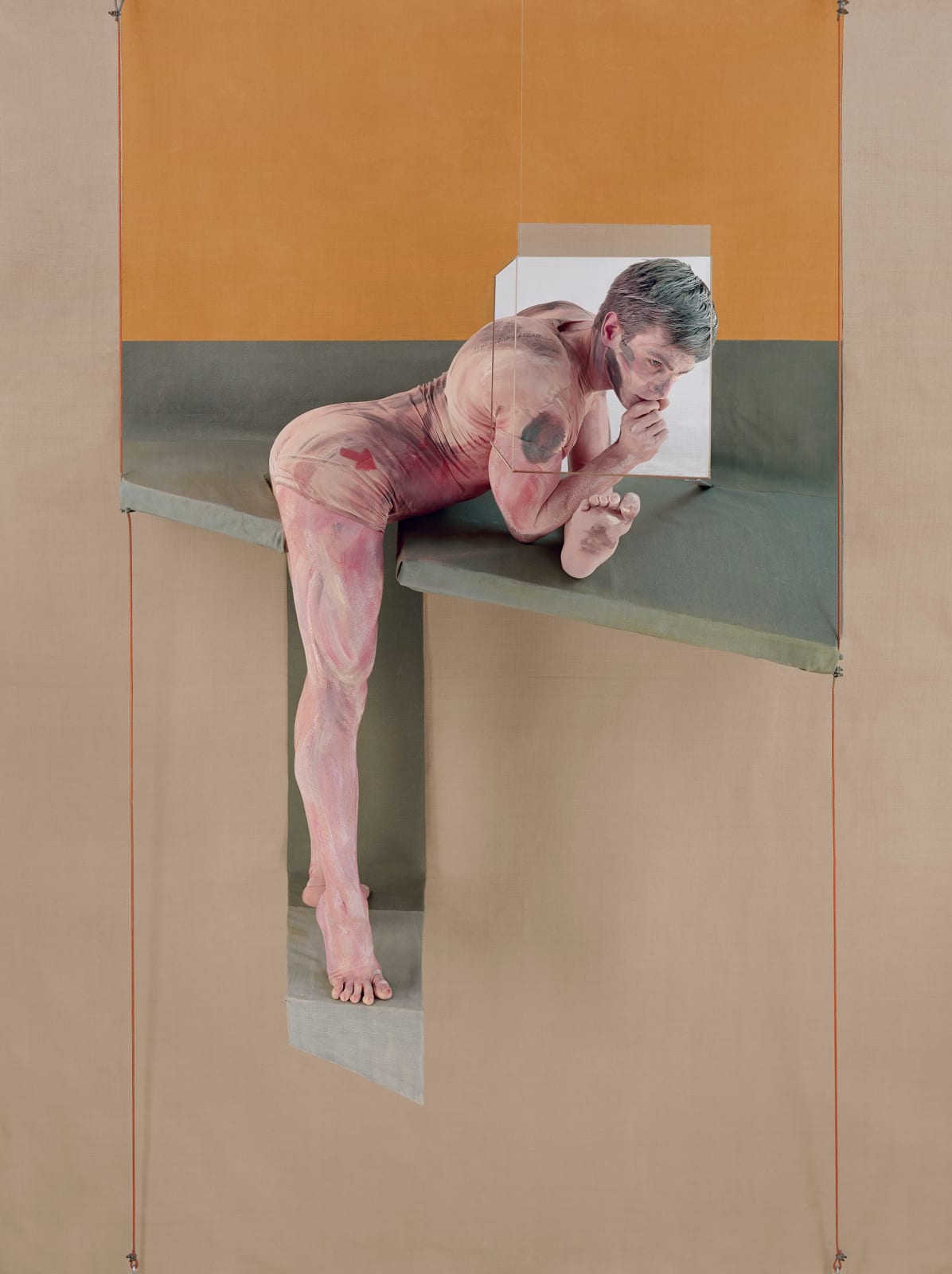 Michel Platnic, After “Study for Human Body”, 2013