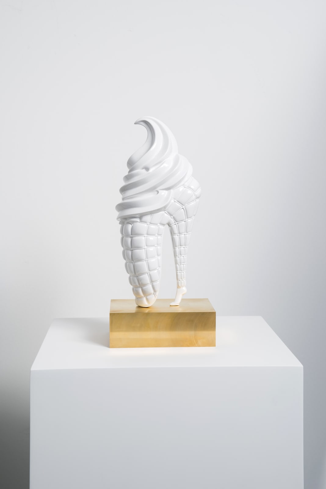 Liora Kaplan, Fetish Shoe - White, 2011