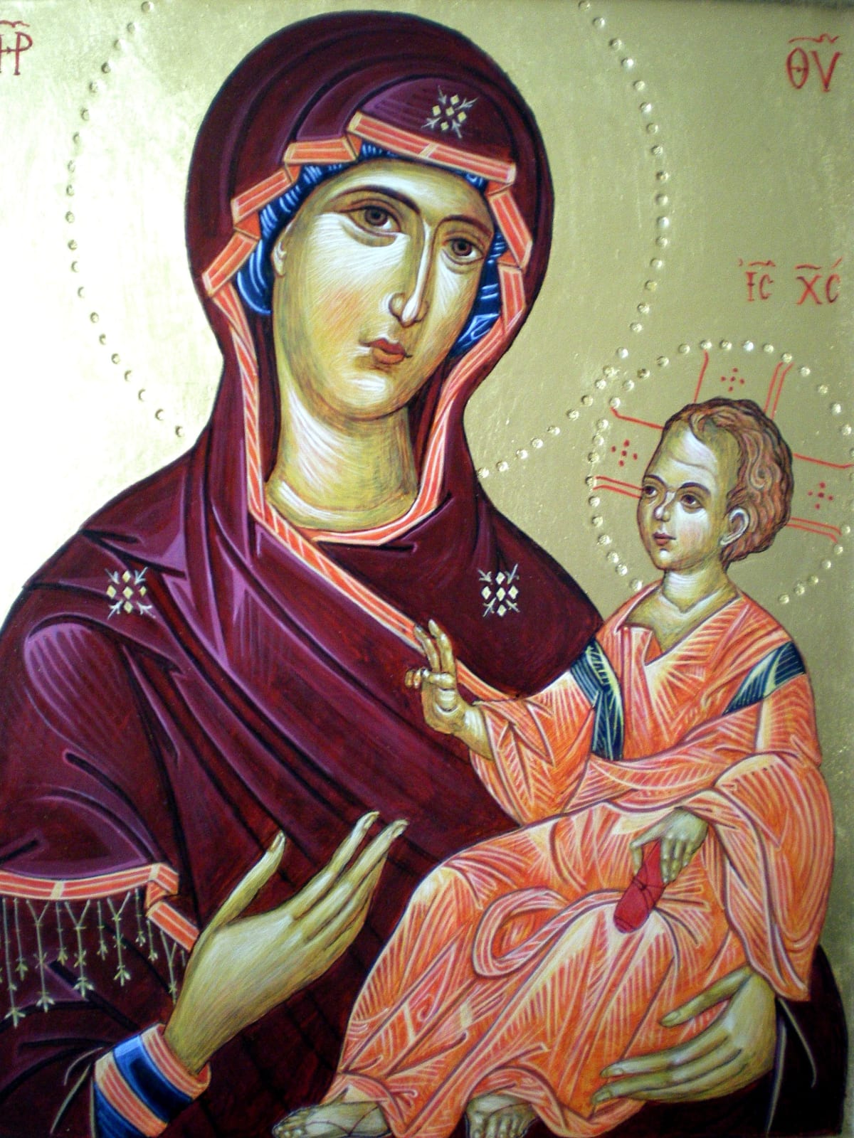 Ilya Medvedev, The Virgin and the Child, 2009