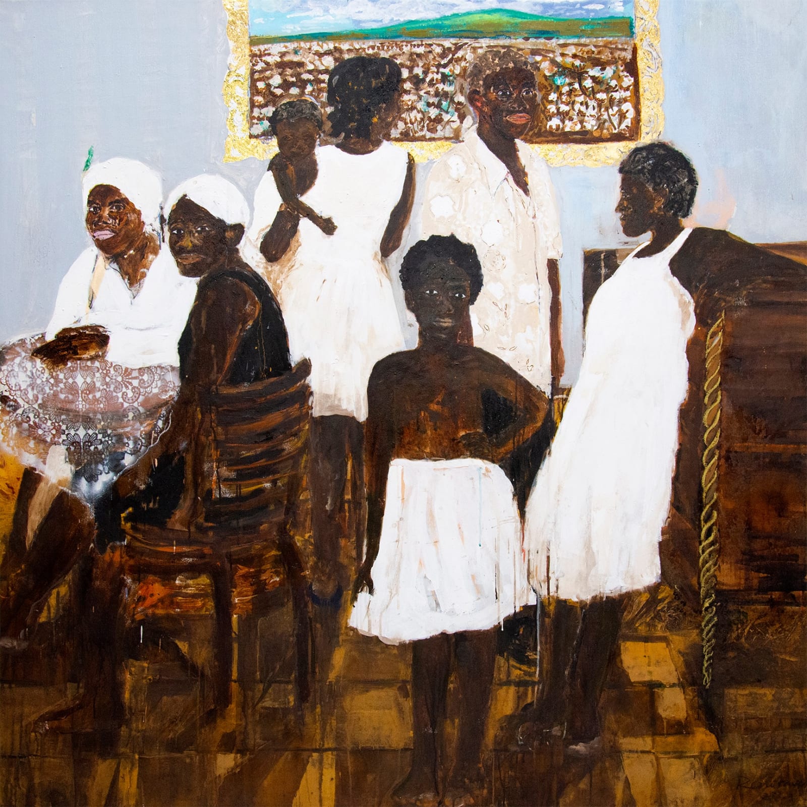 René Tavares, Visit Day - Family Portrait, 2023