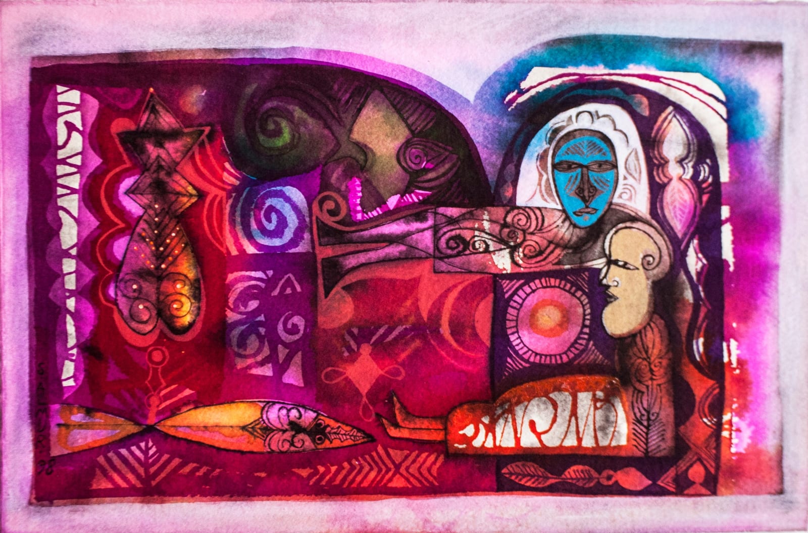 Salah Elmur, Untitled XII, 1998