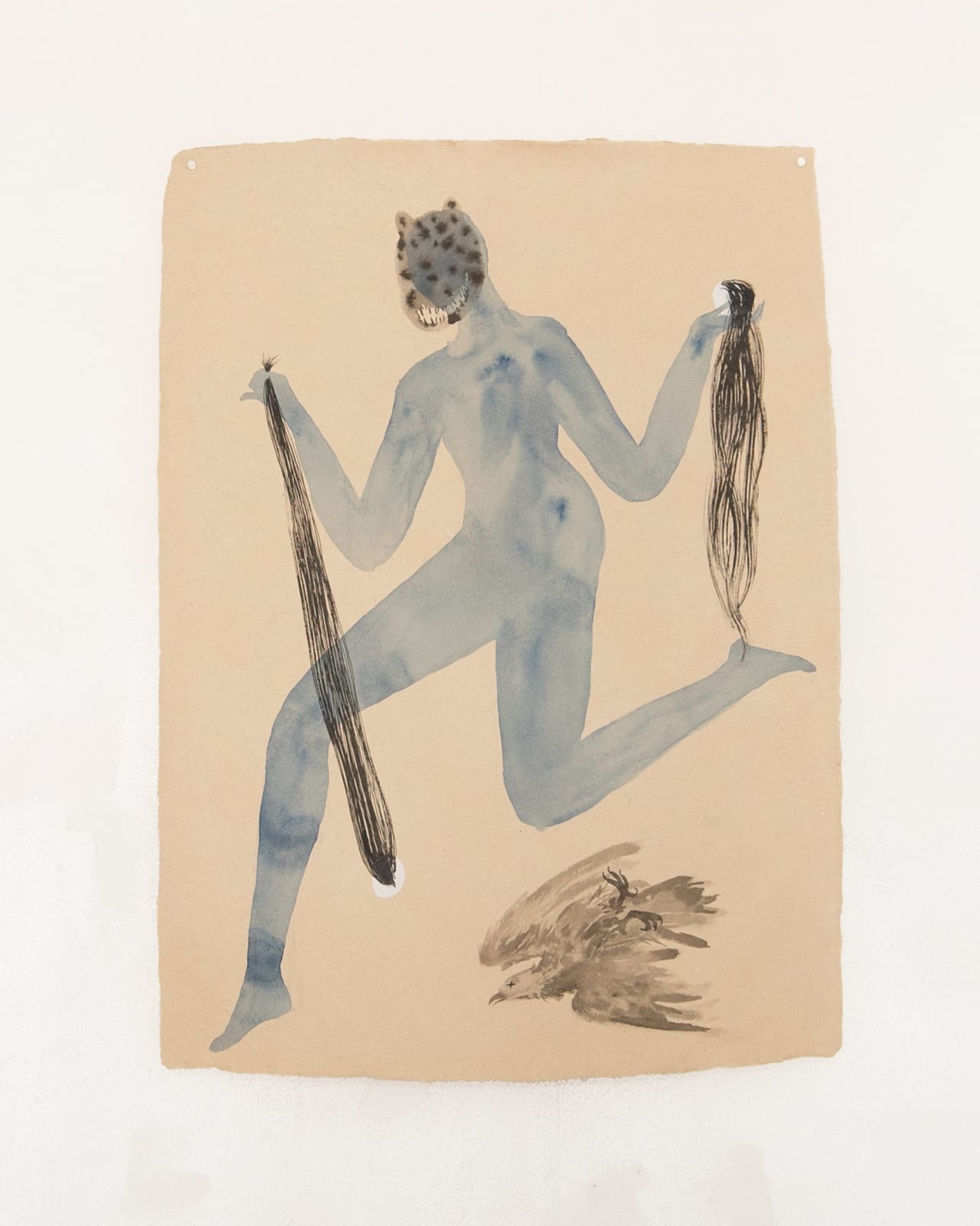 Chioma Ebinama, Leopard Woman (Snatched), 2019