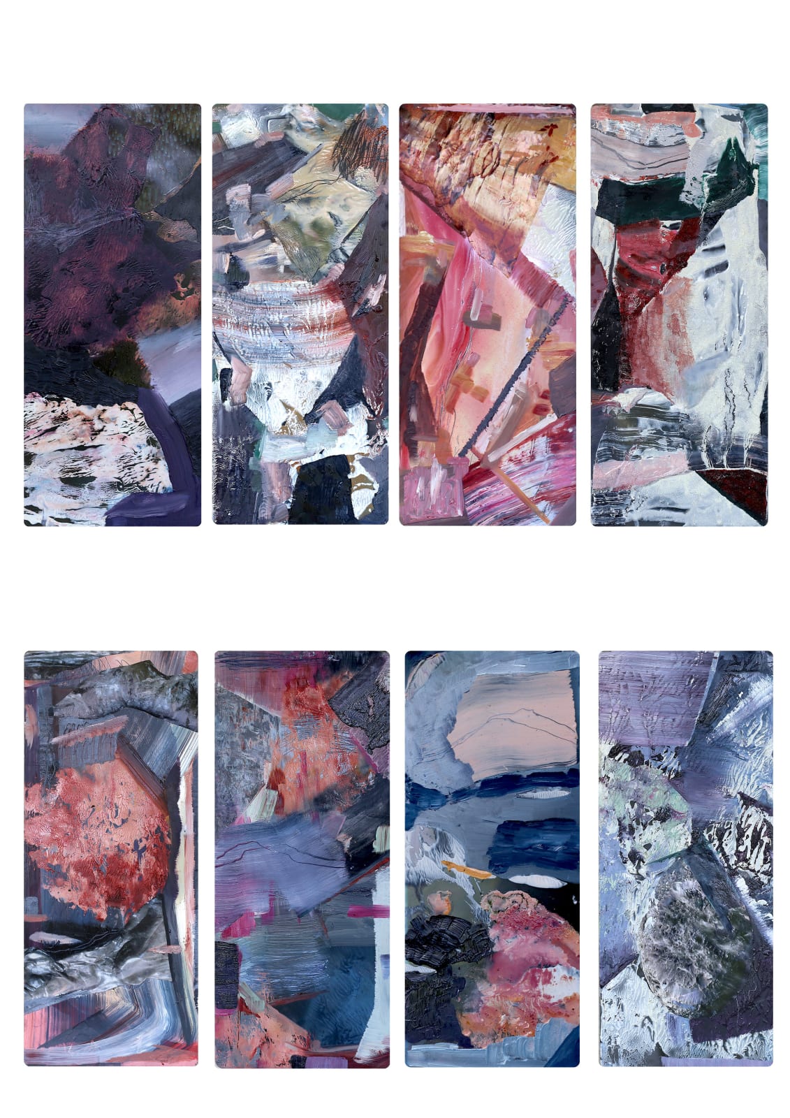 Helen Teede, Trace 1-8, 2017
