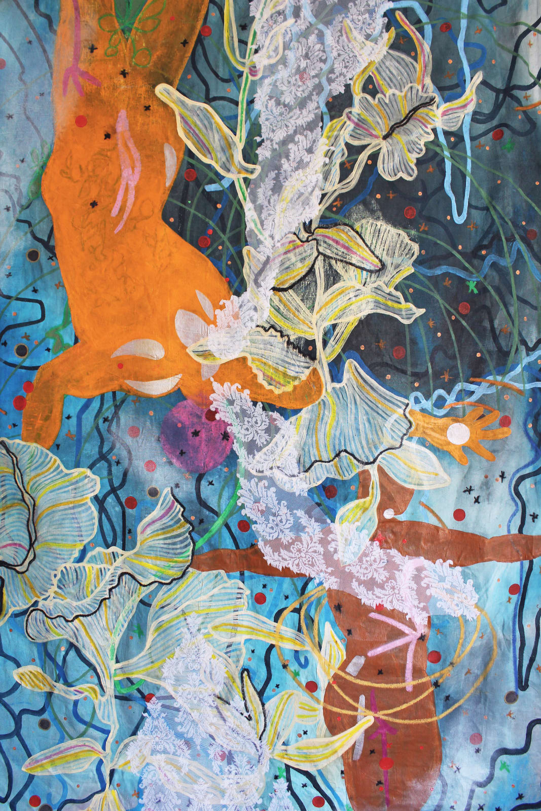 Tiffanie Delune, Rivers Never Meet Twice the Same Way, 2021