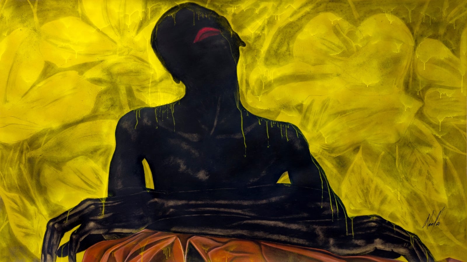 Navel Seakamela, Untitled silhouette, 2021