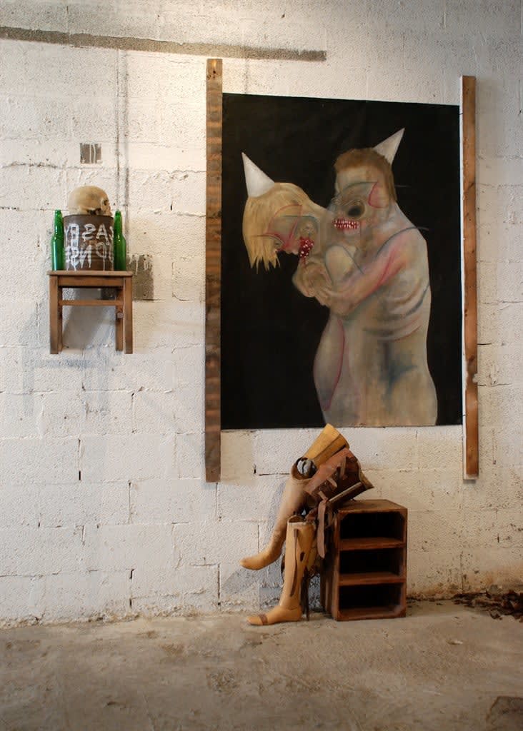 Zero Cents, Pumpernikle & Blue Corn + Casey Jones installation, 2011