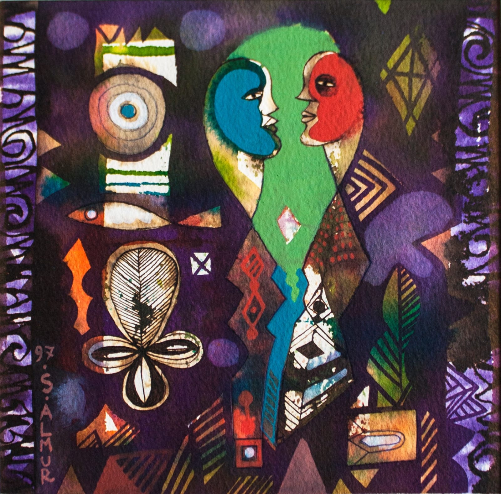 Salah Elmur, Untitled I, 1997