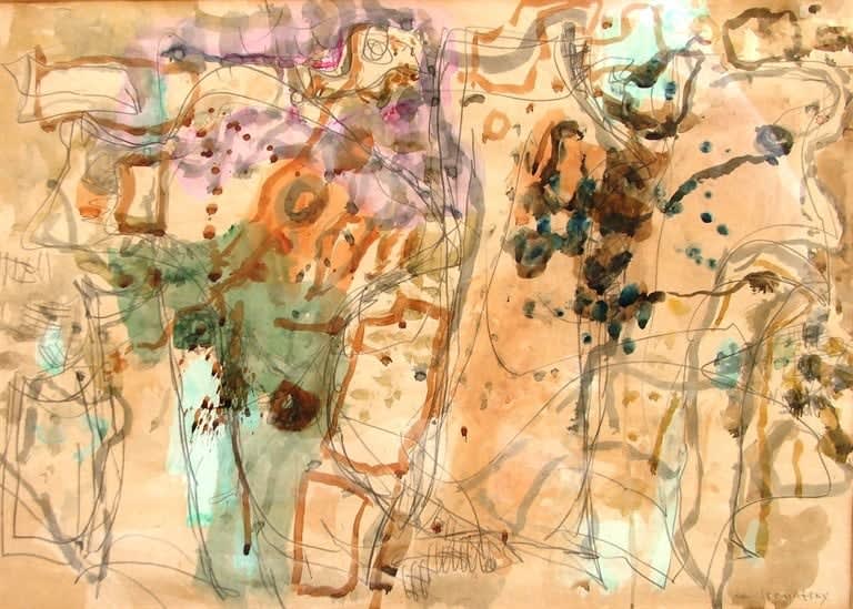 Avigdor Stematsky, Landscape, 1966, 1966