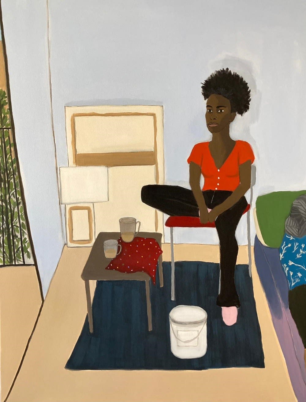 Michal Mamit Worke, Thinking About Love, 2021