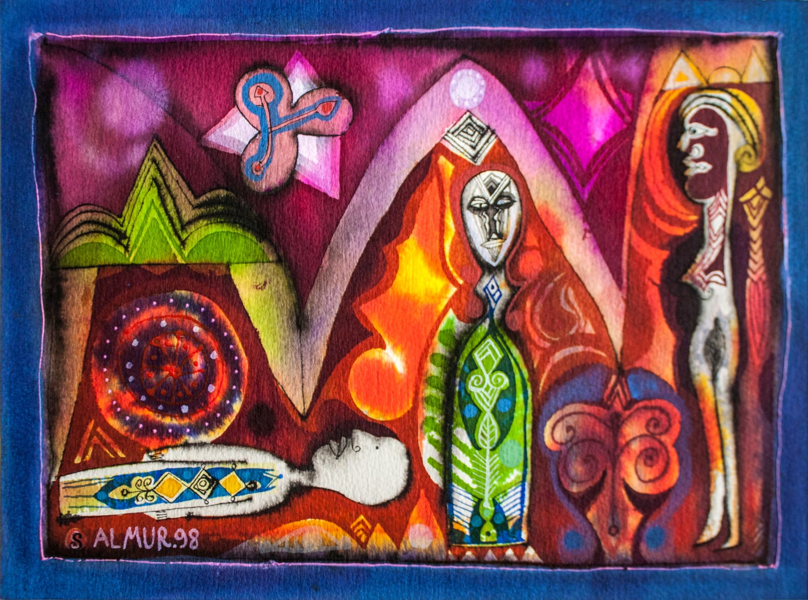 Salah Elmur, Untitled XIII, 1998