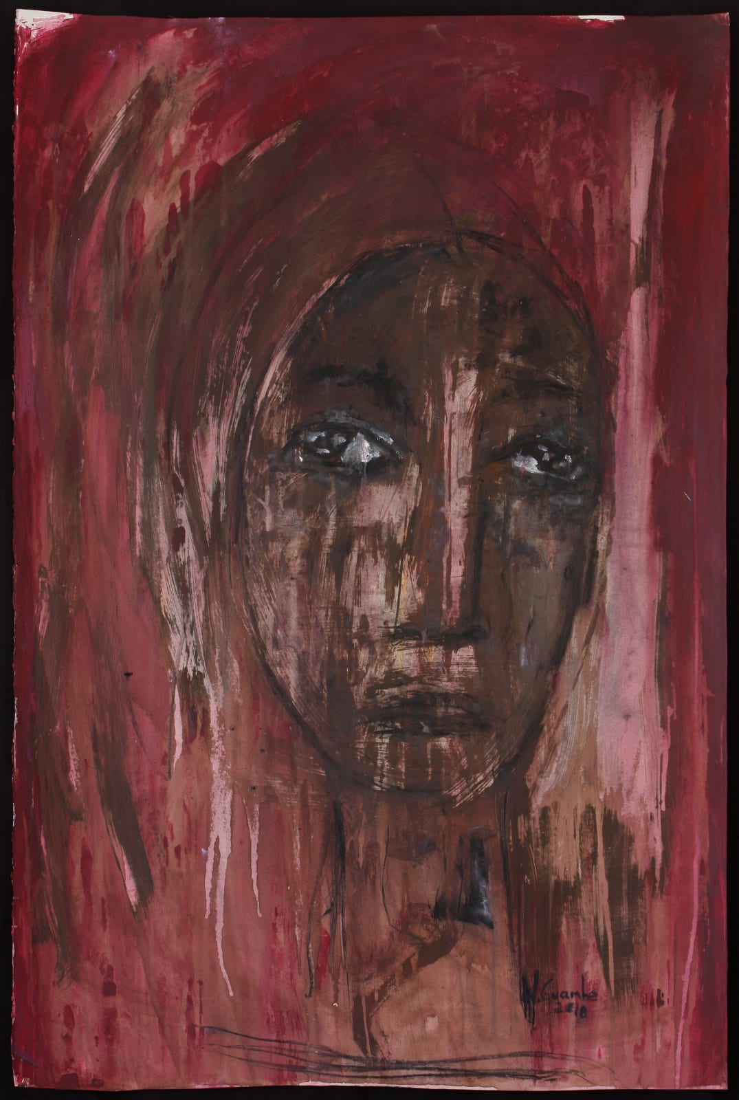 Nelly Guambe, Lementing Eyes, 2018