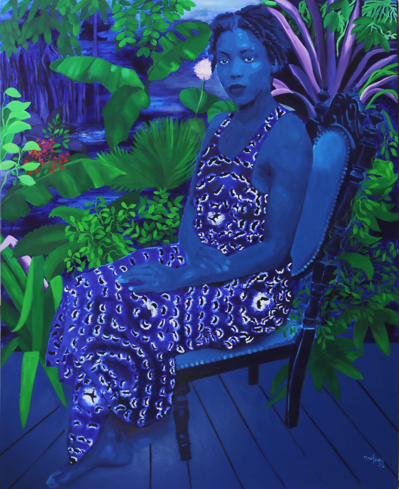 Moufouli Bello, She is Living in a Spleen's House, 2021