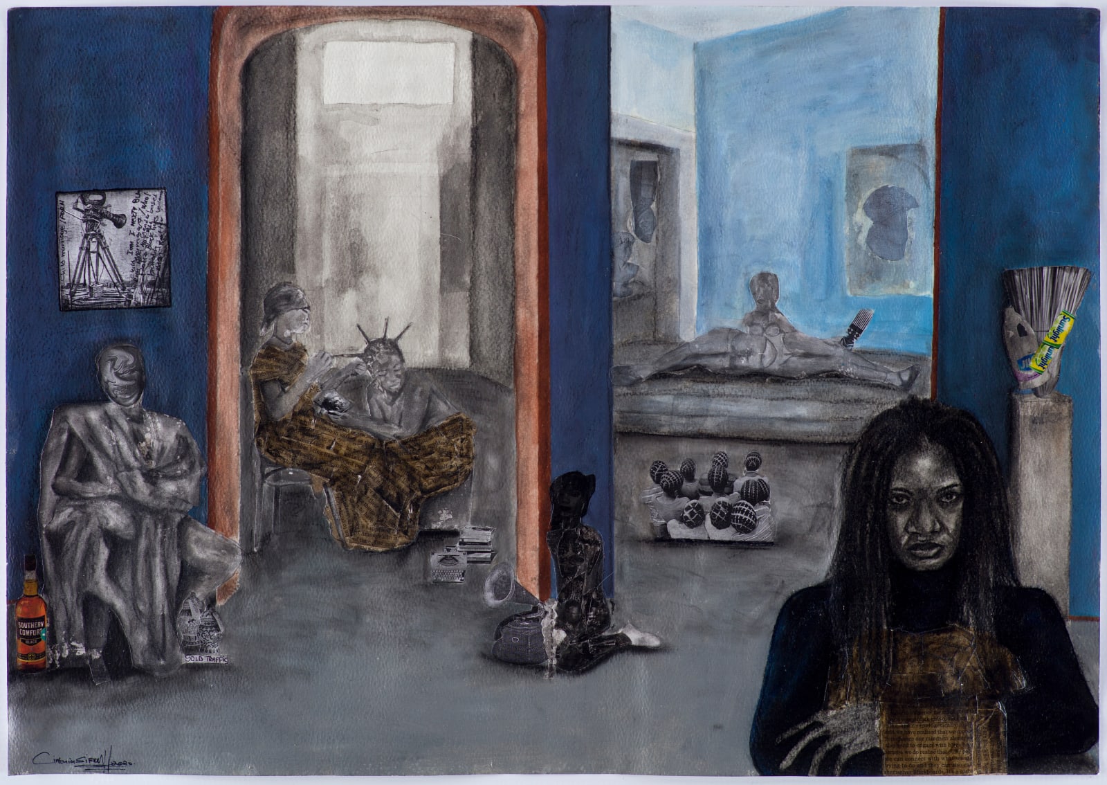Cinthia Sifa Mulanga, Confrontation, 2021