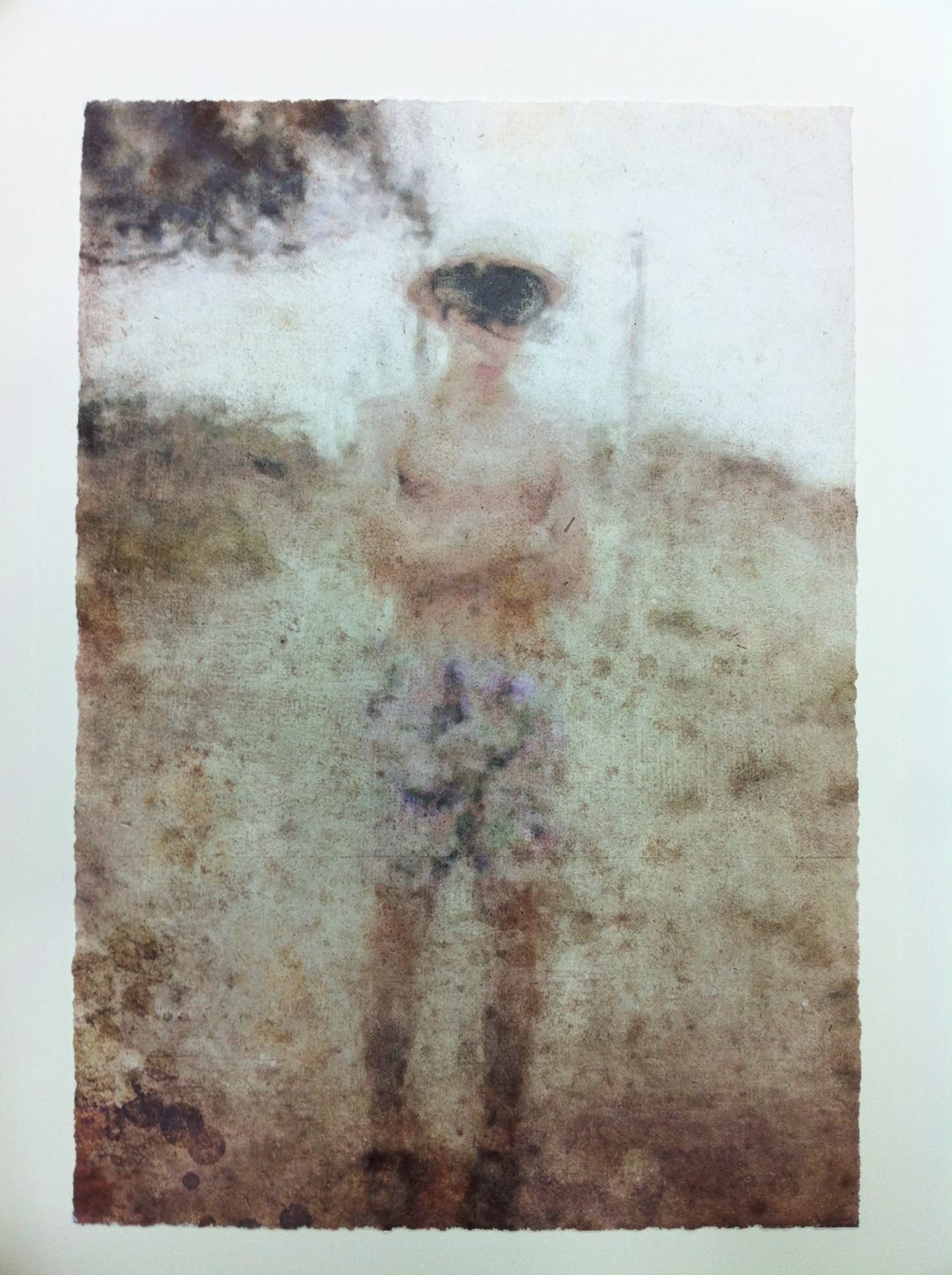 Christian Schoeler, Purple and White, 2012
