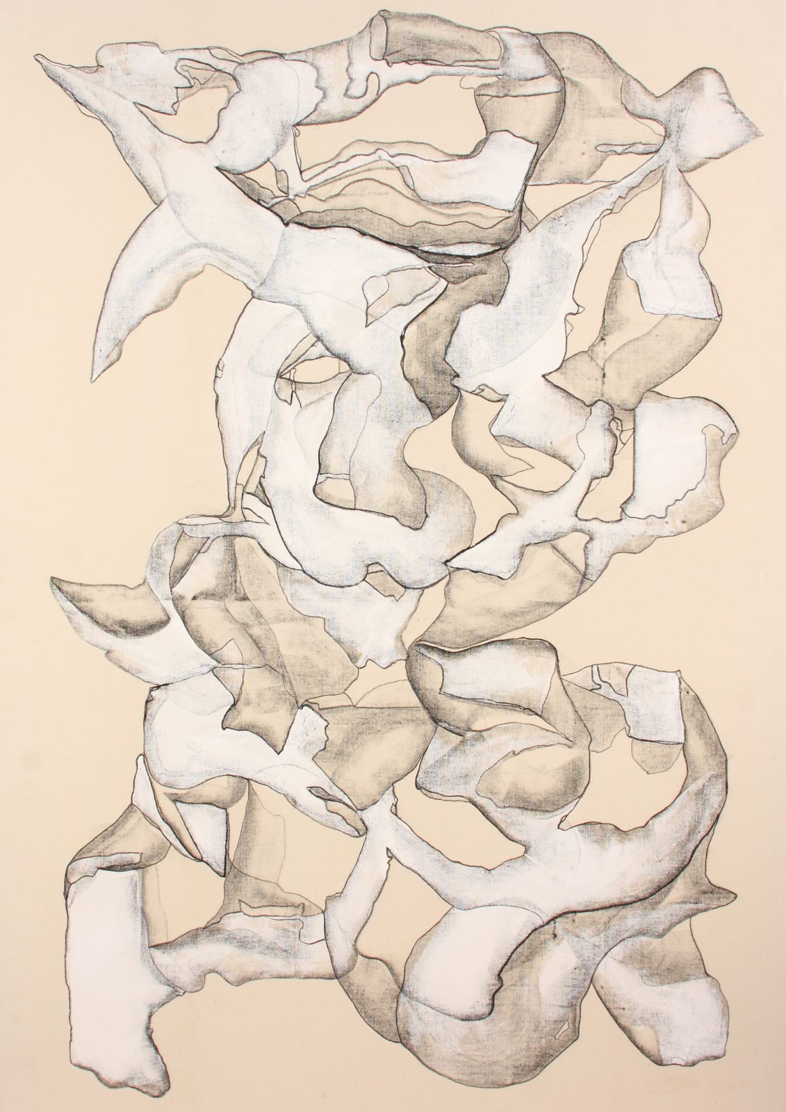 Luzy Shtilman, Composition in white, 2008