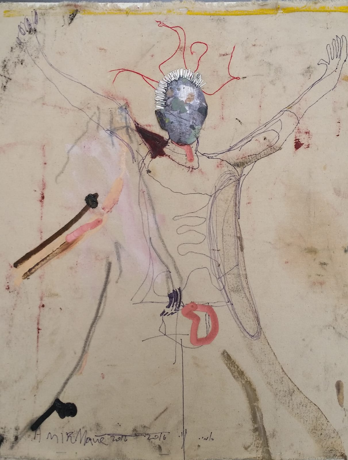 Amir Nave, Untitled (Red Hair), 2016