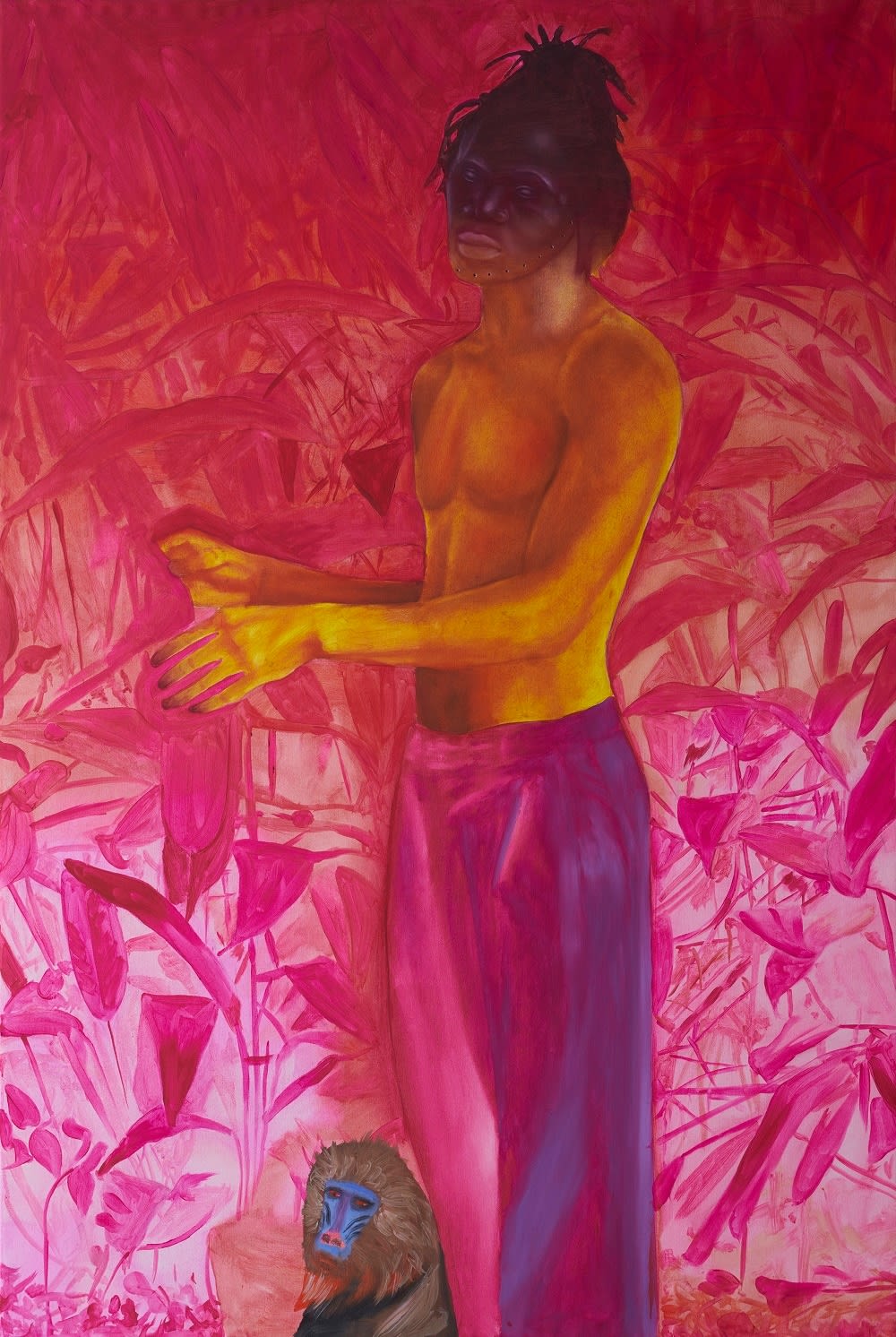 Peter Ojingiri, In This Chaotic Place, You Light My Fire I, 2022