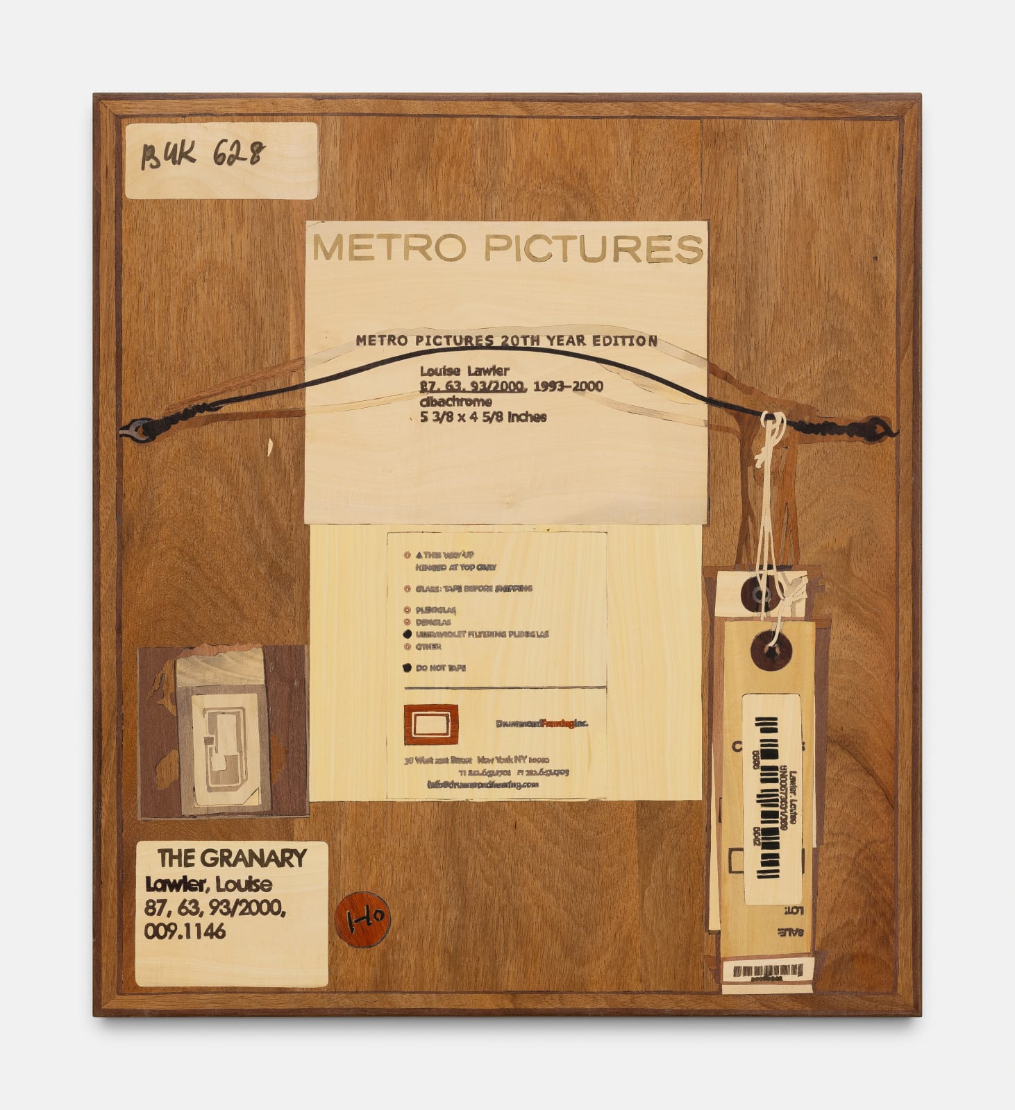 Michael Bühler-Rose, Verso (Louise Lawler, 87,63,93/2000, 1993-2000), 2025