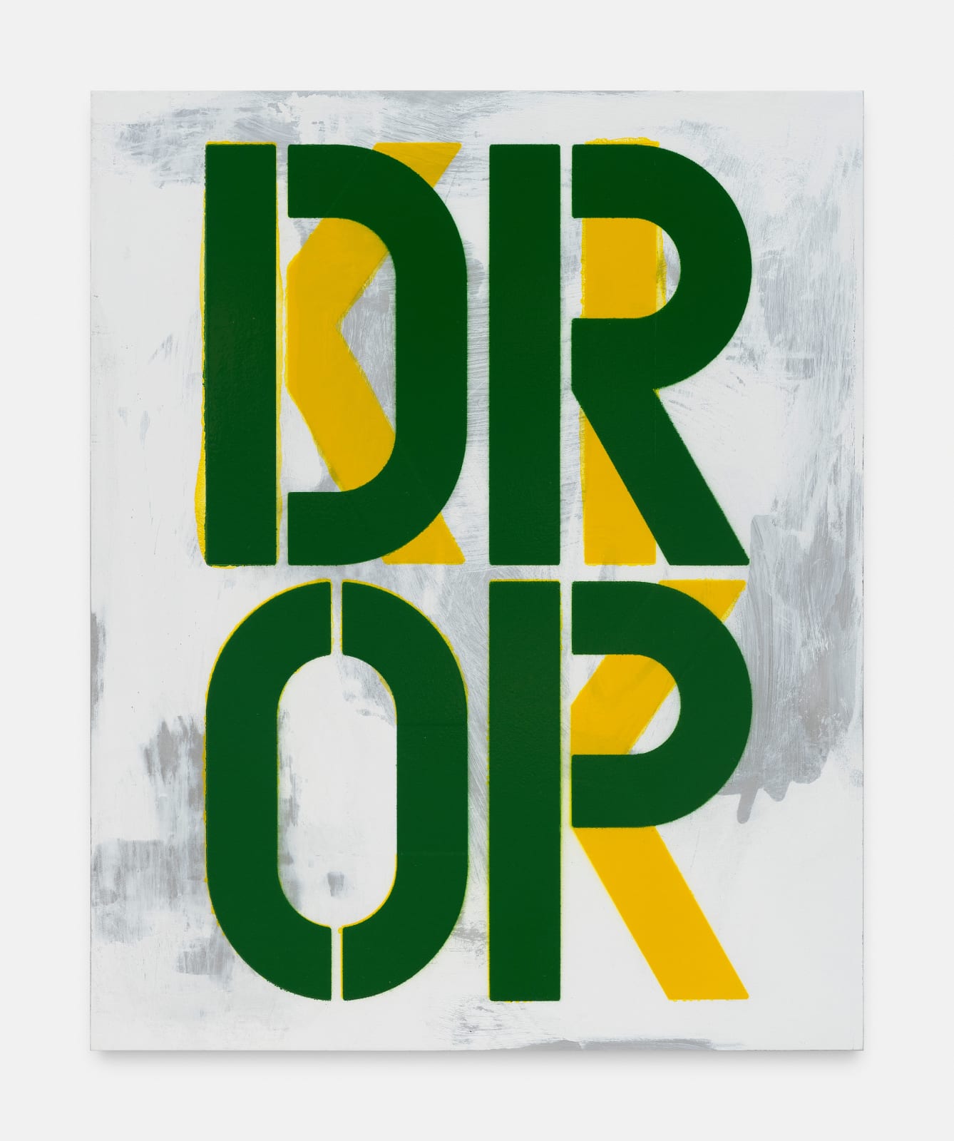 Tyrrell Winston, Drop Kick (Green and Yellow), 2025