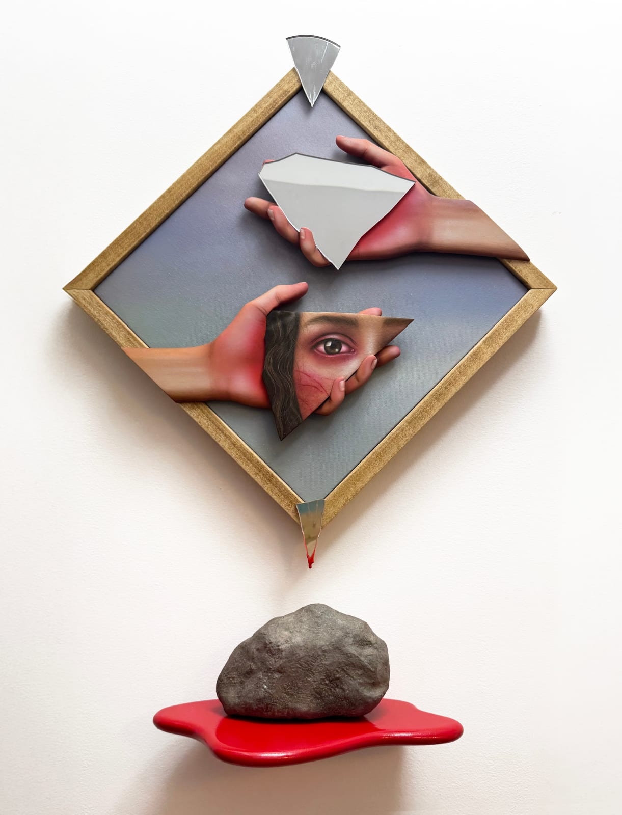 Arghavan Khosravi, Broken Pieces (#7), 2025