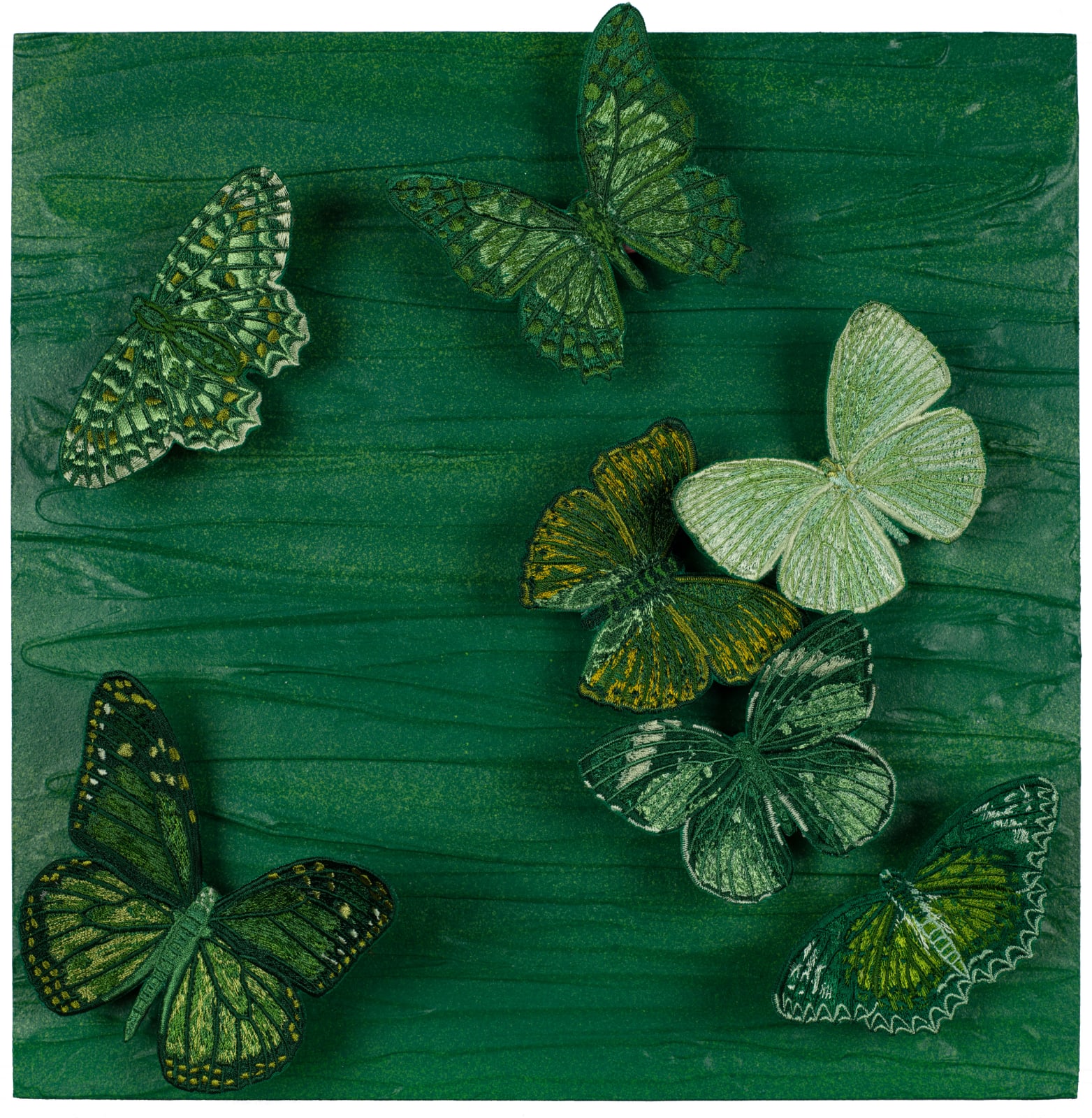 Emerald Butterfly Relief