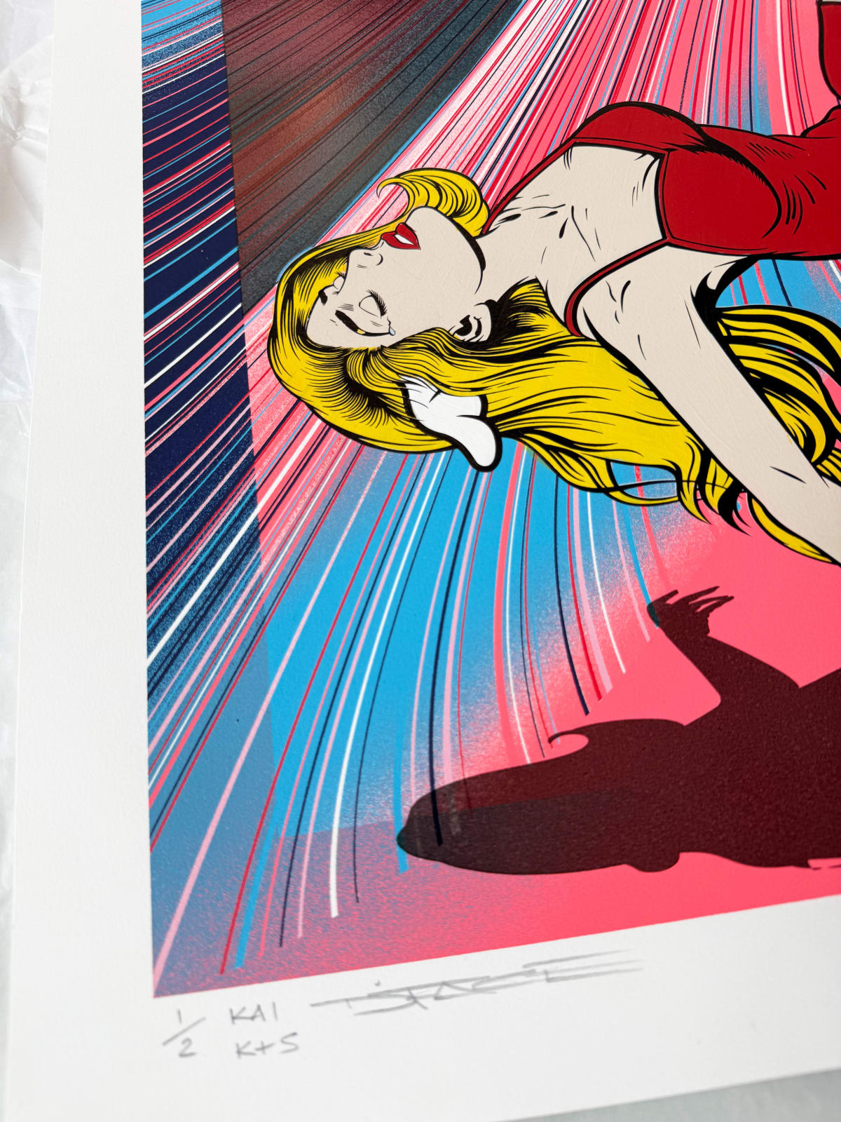 D*face X Kai & Sunny, Attraction Beam (red dress with blonde hair), 2025