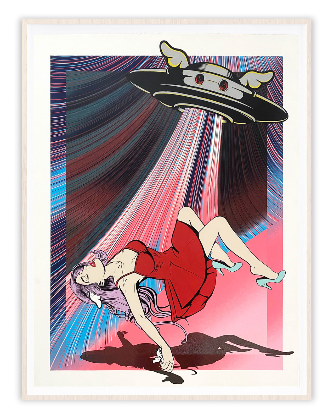 D*face X Kai & Sunny, Attraction Beam (red dress with lilac hair) , 2025