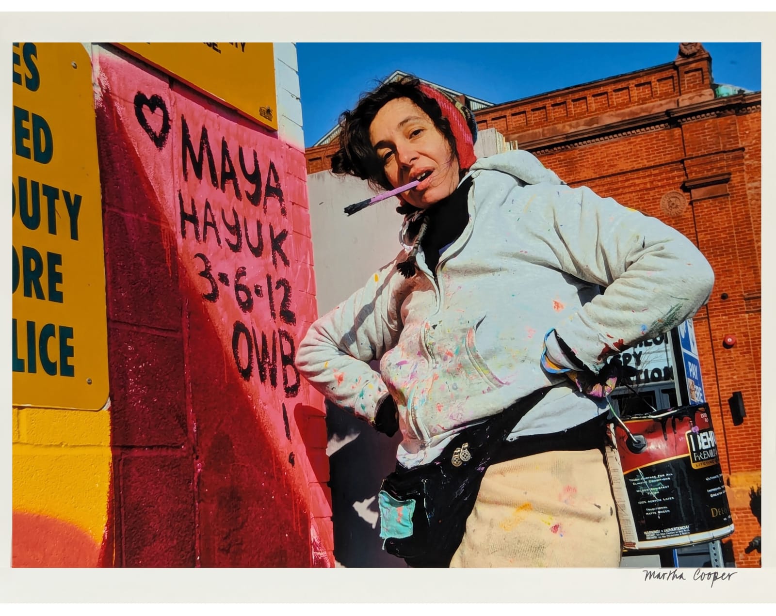 Martha Cooper, Photo Print - Maya Hayuk 3, 2016