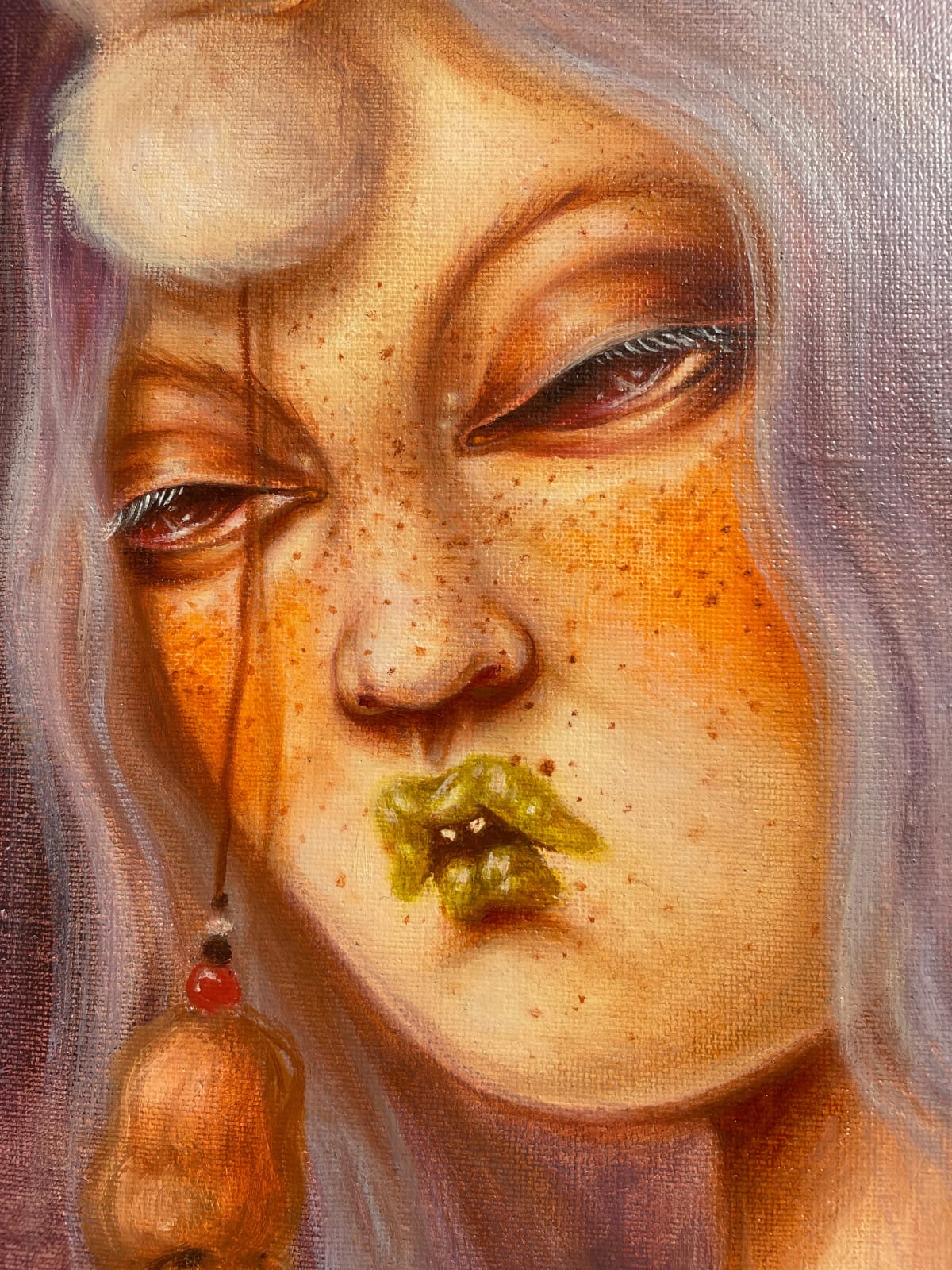 Miss Van, White Pompom Muse II, 2023