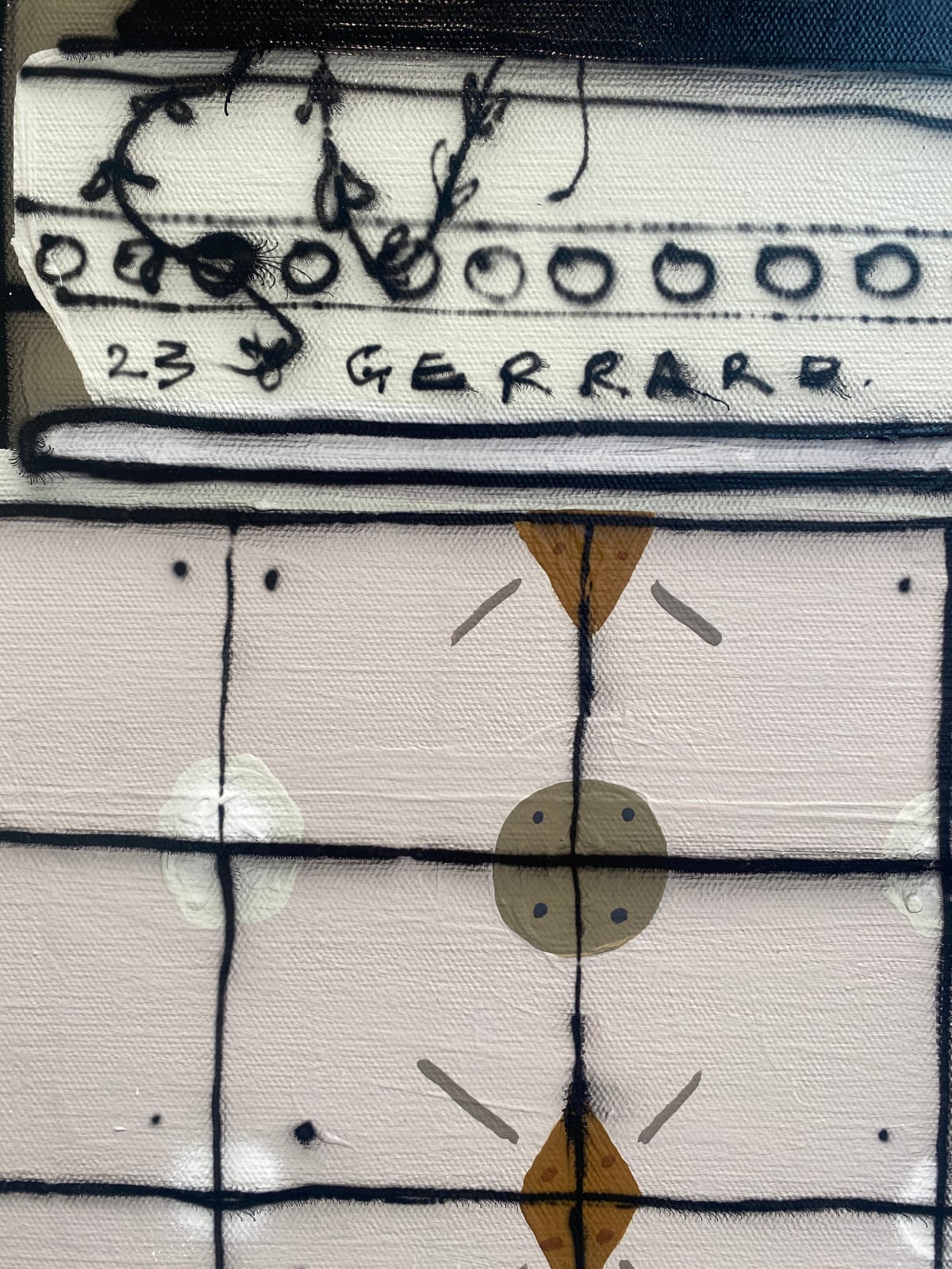 Tom Gerrard, Plants with tiles, 2023